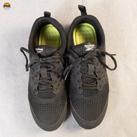 Reebok ASTM F2413-18 Sneaker Athletic Black Lace-Up Alloy Toe Unisex M 6 W 8 - Picture 5 of 14